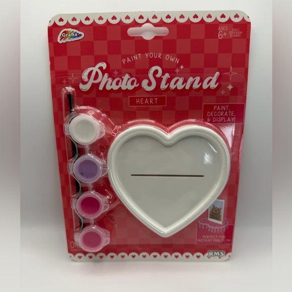 Other - Paint set - Heart Photo Stand NWT